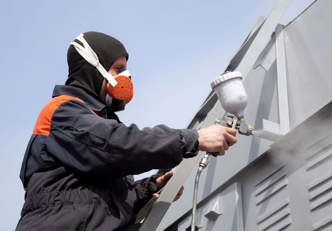 An image of Commercial Painting Services in Oldham ENG